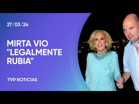Mirtha Legrand fue a ver Legalmente Rubia