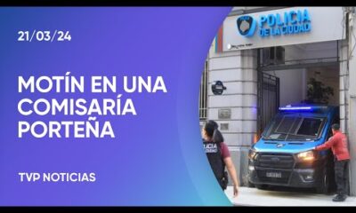 MotÃ­n en una comisarÃ­a del centro porteÃ±o