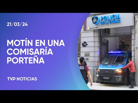 MotÃ­n en una comisarÃ­a del centro porteÃ±o