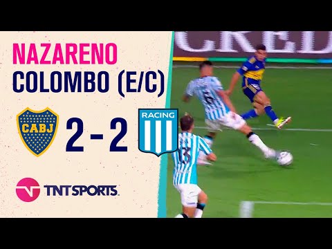 Nazareno #Colombo, en contra, para que #Boca y #Racing empaten en el marcador