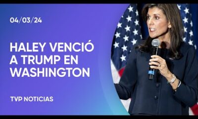 Nikki Haley venciÃ³ a Trump en Washington y logrÃ³ su primera victoria en las primarias republicanas