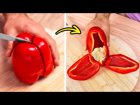 Nuevo Corte y Pelado 👩🍳 🥒 Domina las Tareas de Cocina con Estos Satisfactorios Trucos Nuevo Corte y Pelado 👩🍳 🥒 Domina las Tareas de Cocina con Estos Satisfactorios Trucos