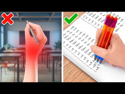 Nuevos Trucos y Manualidades para la Escuela para Deshacerse del Aburrimiento 🎨✨