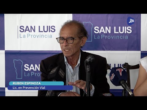 Paola Carbonell y Ruben Espinoza, Prevencion Vial