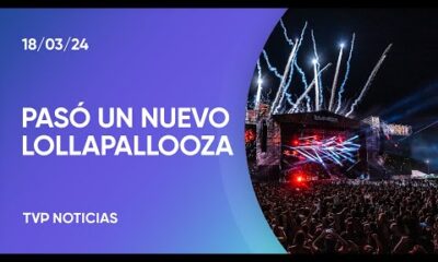 PasÃ³ una nueva ediciÃ³n del Lollapallooza con grandes momentos musicales