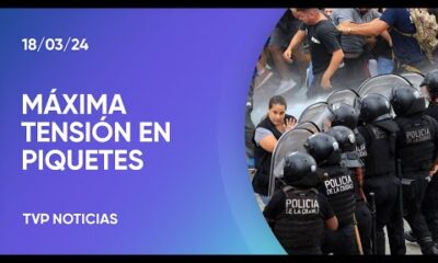 “Piquetazo nacional”: incidentes en distintos ingresos a la Ciudad de Buenos Aires