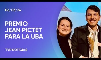 Premio internacional para estudiantes de la UBA