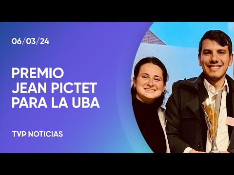 Premio internacional para estudiantes de la UBA Premio internacional para estudiantes de la UBA