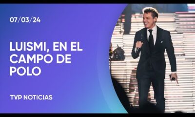 Primer show de Luis Miguel en el Campo Argentino de Polo