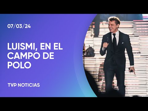 Primer show de Luis Miguel en el Campo Argentino de Polo