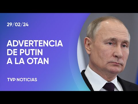 Putin amenaza a Occidente con usar armas nucleares Putin amenaza a Occidente con usar armas nucleares