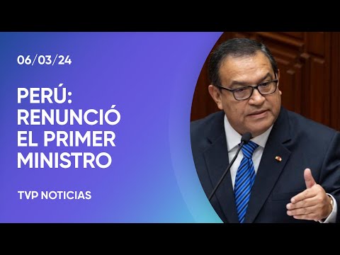 Renunció el primer ministro de Perú tras la difusión de un audio comprometedor Renunció el primer ministro de Perú tras la difusión de un audio comprometedor