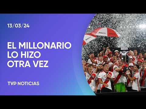 River campeÃ³n de la Supercopa Argentina