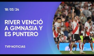 River lo dio vuelta y lidera la zona A