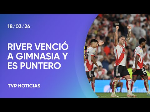 River lo dio vuelta y lidera la zona A