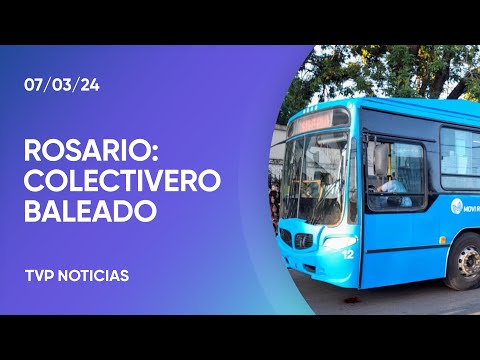 Rosario: balearon en la cabeza a un colectivero Rosario: balearon en la cabeza a un colectivero