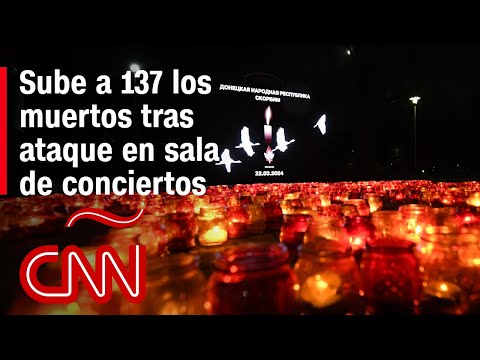 Rusia vive un luto nacional por los 137 muertos tras el ataque en la sala de conciertos Crocus