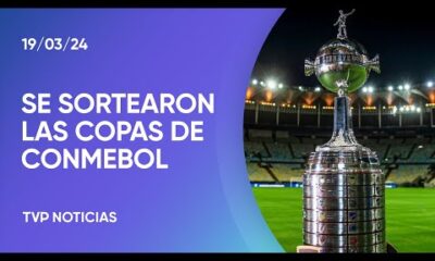 Se sortearon los grupos de la Copa Conmebol Libertadores y Sudamericana.