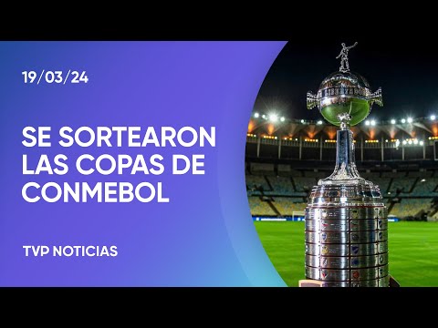 Se sortearon los grupos de la Copa Conmebol Libertadores y Sudamericana.