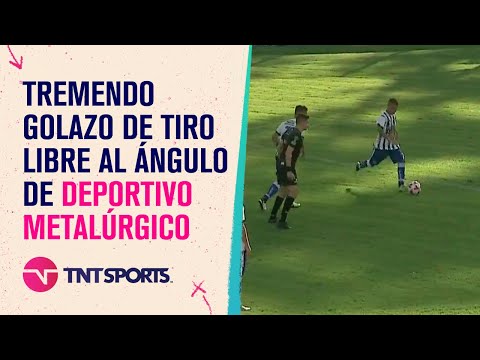 ¡Tiro libre al ángulo! Golazo de Deportivo Metalúrgico ante Atlético Pilar ¡Tiro libre al ángulo! Golazo de Deportivo Metalúrgico ante Atlético Pilar