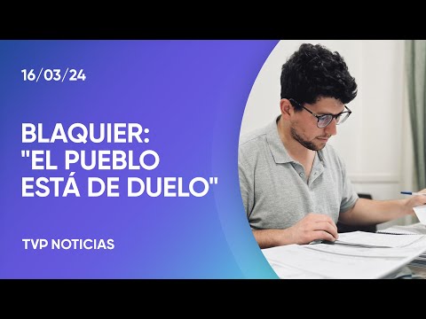 Tragedia en Blaquier: «Nuestra comunidad atraviesa un profundo dolor», dijo el intendente