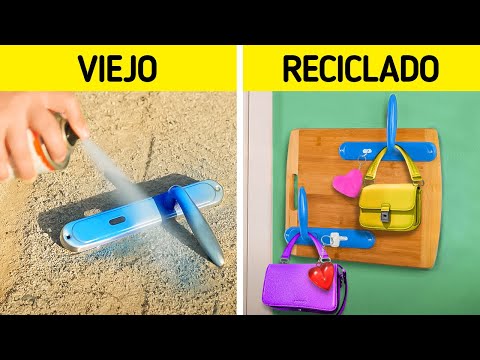 Trucos de Reciclaje y Manualidades DIY ♻️💡Formas ingeniosas de reutilizar todo a tu alrededor