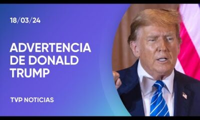 Trump: âSi no gano las elecciones habrÃ¡ un baÃ±o de sangreâ