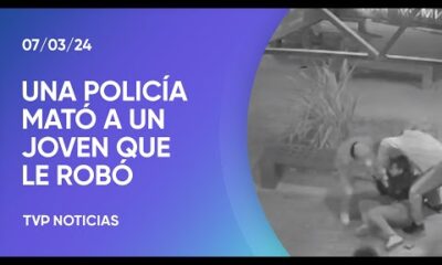 Una agente de la PolicÃ­a Federal matÃ³ a un joven que le robÃ³ el celular