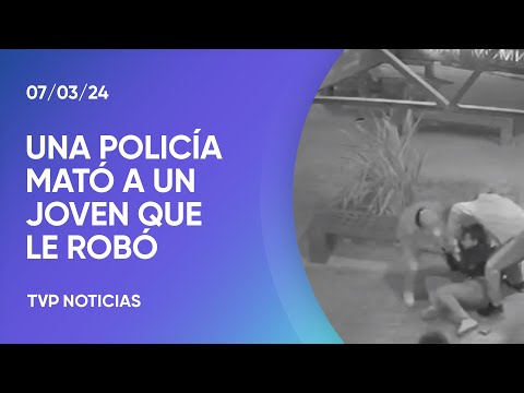 Una agente de la PolicÃ­a Federal matÃ³ a un joven que le robÃ³ el celular