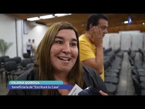 Valeria Quiroga, beneficiaria de Escriturá tu Casa Valeria Quiroga, beneficiaria de Escriturá tu Casa