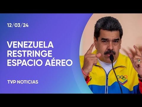 Venezuela no permitirÃ¡ que aviones argentinos sobrevuelen su espacio aÃ©reo