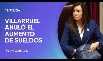 Villarruel anulÃ³ el aumento en la dieta de los senadores por pedido expreso de Milei