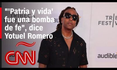 Yotuel Romero: La canción “Patria y vida” fue “una bomba de fe” para Cuba