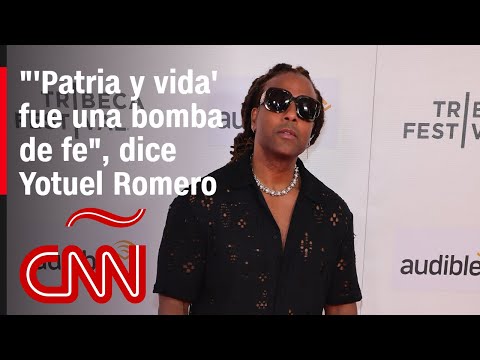Yotuel Romero: La canción “Patria y vida” fue “una bomba de fe” para Cuba