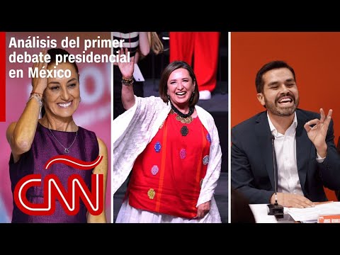 Análisis sobre el primer debate presidencial en México