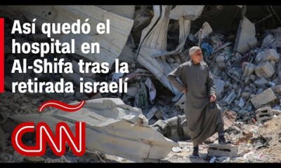 Así quedó el hospital en Al-Shifa tras la retirada de las fuerzas de Israel