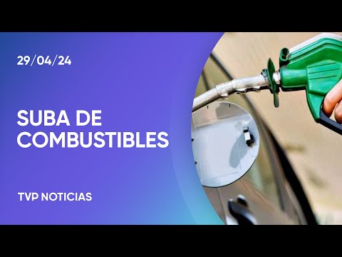 Aumenta la nafta casi un 10% en mayo