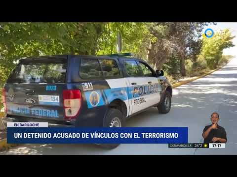 Bariloche: un detenido acusado de vínculos con el terrorismo Bariloche: un detenido acusado de vínculos con el terrorismo