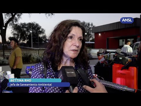 Bettina Rho, jefa de Saneamiento Ambiental de Villa Mercedes Bettina Rho, jefa de Saneamiento Ambiental de Villa Mercedes