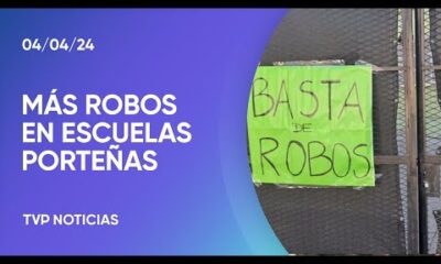 CABA: ola de robos en escuelas