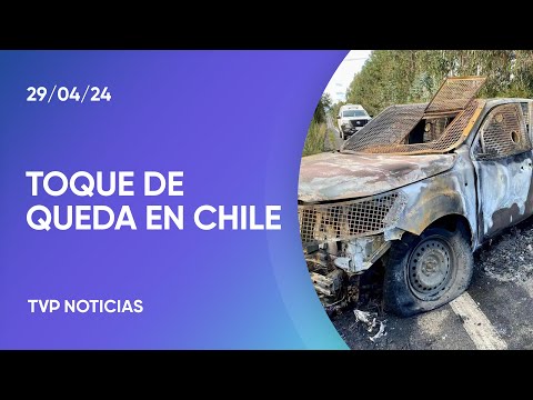 Chile: mataron a tres carabineros y hay toque de queda Chile: mataron a tres carabineros y hay toque de queda