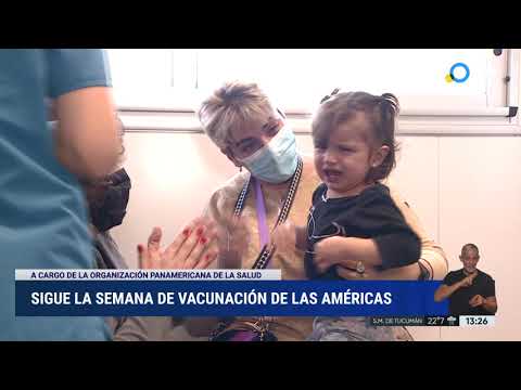 Continúa la Semana de Vacunación en la Américas