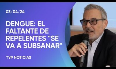 Dengue: Russo dijo que hubo un “cuello de botella” en la provisiÃ³n de repelentes contra mosquitos