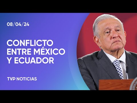 Duros cruces entre los presidentes de México y Ecuador
