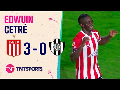 Edwuin #CetrÃ© con un GOLAZO para que #Estudiantes siga estirando la ventaja ante #CentralCÃ³rdoba