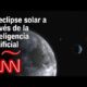 El eclipse solar a través de la Inteligencia Artificial