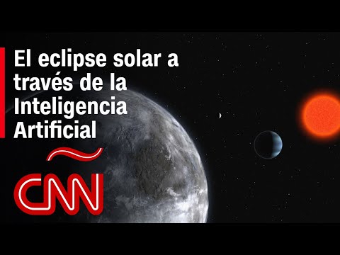 El eclipse solar a través de la Inteligencia Artificial