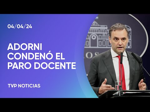 El Gobierno anunciÃ³ que enviarÃ¡ un proyecto de ley “para penar el adoctrinamiento en las escuelas”
