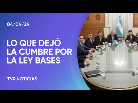 El Gobierno busca avanzar con la Ley Bases El Gobierno busca avanzar con la Ley Bases