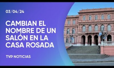 El Gobierno cambiÃ³ el nombre del âSalÃ³n de los Pueblos Originariosâ por âHÃ©roes de Malvinasâ